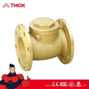 Double Flange Dual Plate Check Valve High Quality Flange Brass Swing Check Valve